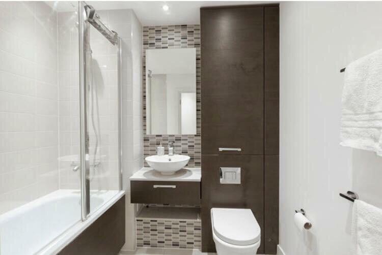 Room With Private Bathroom In A Modern Two Bedroom Two Bathroom Flat Londen Buitenkant foto